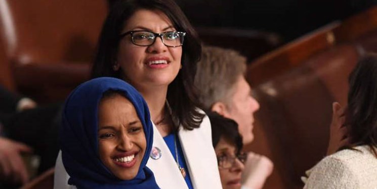 وبگاه فلسطینی گزارش داد ۲ نماینده زن آمریکایی در حزب خود کمپین تحریم اسرائی ...
