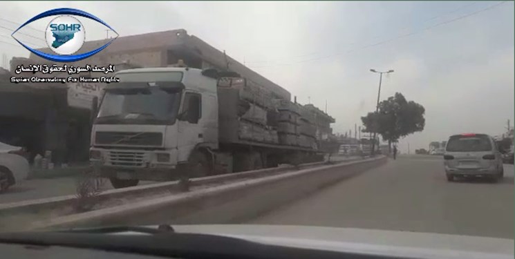 دیدبان حقوق بشر سوریه خبر داد ورود 60 کامیون متعلق به ائتلاف آمریکا به شرق  ...
