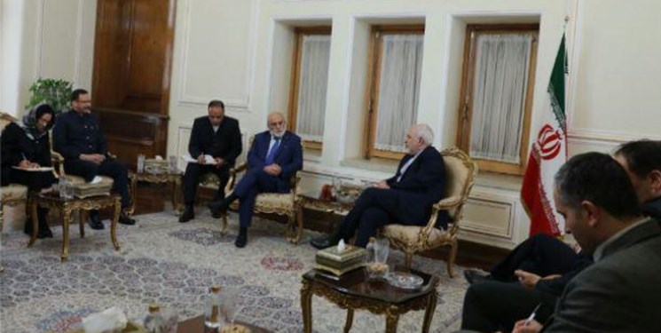 ظریف در دیدار معاون وزیر خارجه ونزوئلا اعلام کرد حمایت ایران از پیشنهاد ماد ...